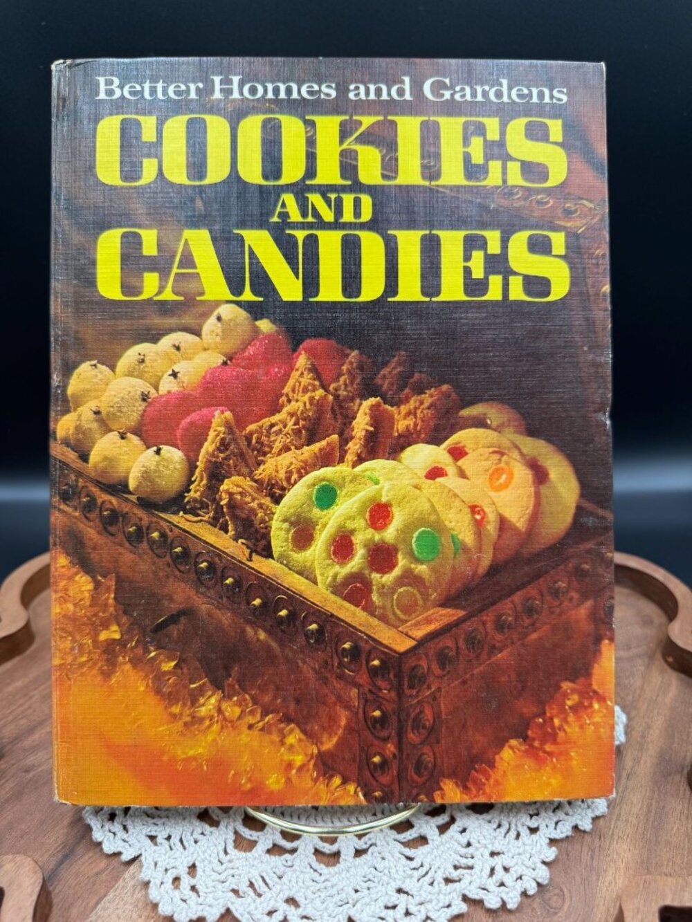 Vintage 1966 Better Homes & Gardens Cookies & Candies Cookbook Retro Recipes
